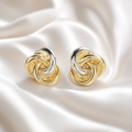 The woven earrings