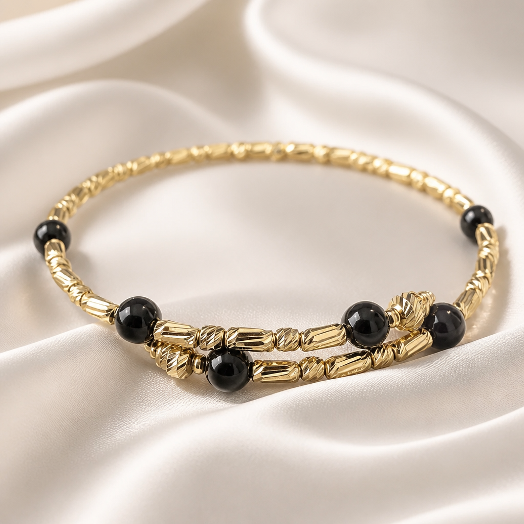 Black pearl bracelet