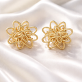 Handmade Rose Earring